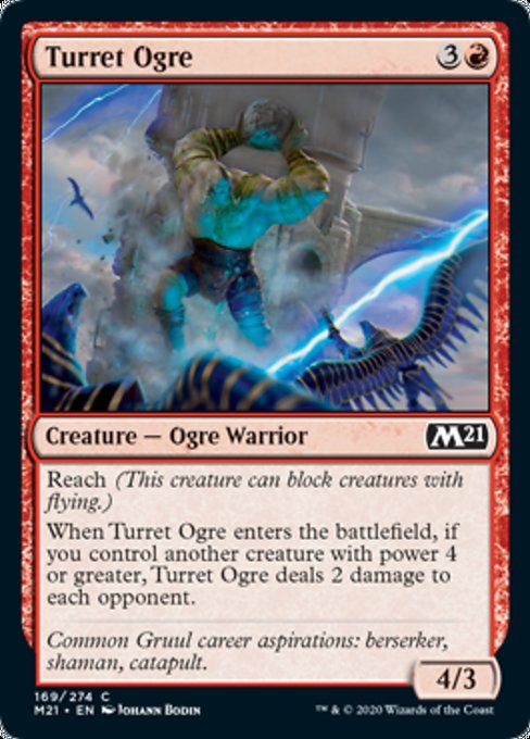 Turret Ogre [Core Set 2021] | Rook's Games and More