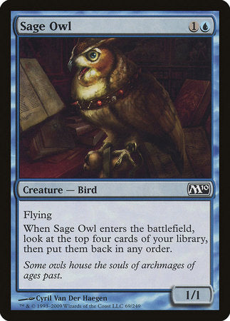 Sage Owl [Magic 2010] | Rook's Games and More