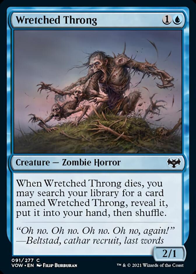 Wretched Throng [Innistrad: Crimson Vow] | Rook's Games and More