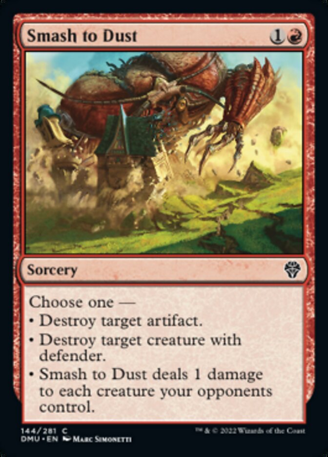 Smash to Dust [Dominaria United] | Rook's Games and More