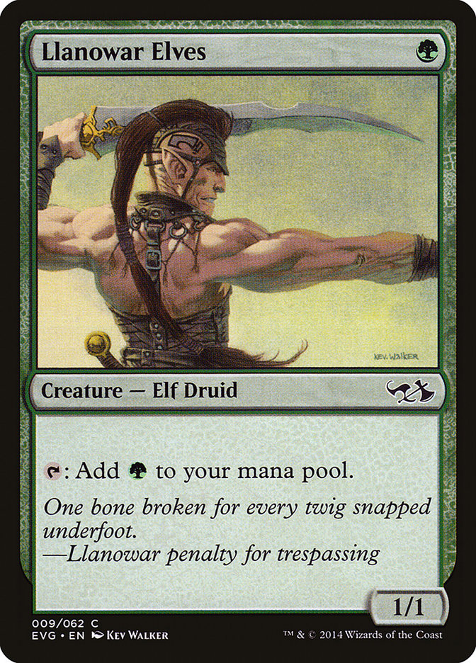 Llanowar Elves (Elves vs. Goblins) [Duel Decks Anthology] | Rook's Games and More
