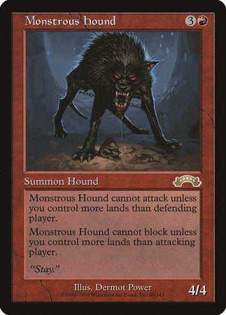 Monstrous Hound [Exodus] | Rook's Games and More