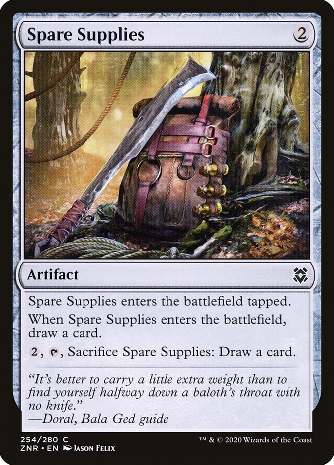 Spare Supplies [Zendikar Rising] | Rook's Games and More