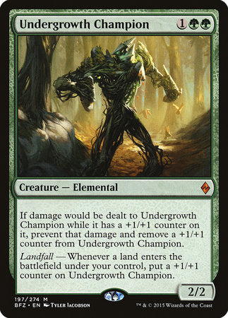 Undergrowth Champion [Battle for Zendikar] | Rook's Games and More