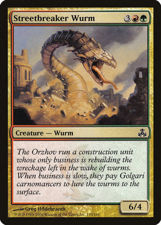 Streetbreaker Wurm [Guildpact] | Rook's Games and More