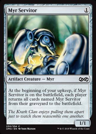 Myr Servitor [Ultimate Masters] | Rook's Games and More