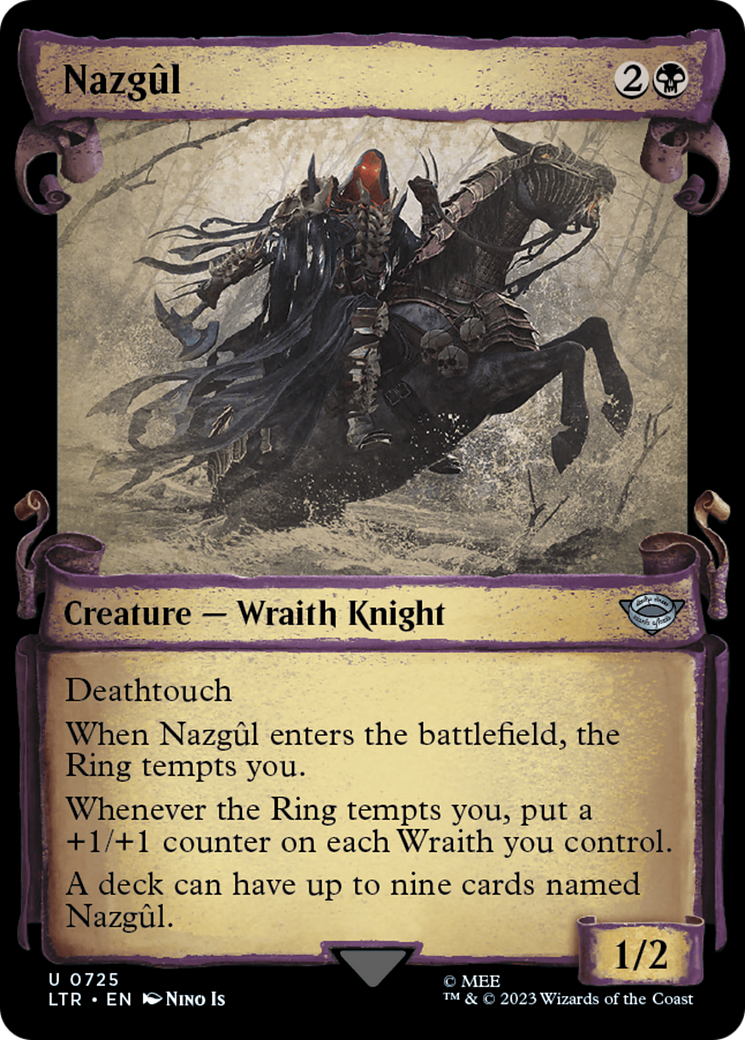 Nazgul (0725) [The Lord of the Rings: Tales of Middle-Earth Showcase Scrolls] | Rook's Games and More