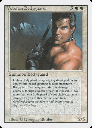 Veteran Bodyguard [Revised Edition] | Rook's Games and More