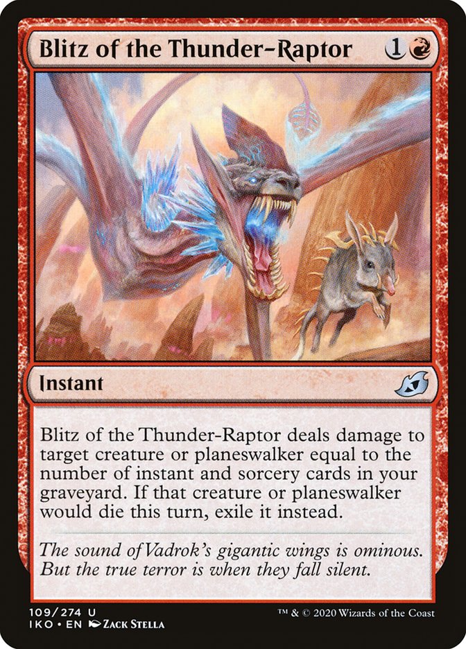 Blitz of the Thunder-Raptor [Ikoria: Lair of Behemoths] | Rook's Games and More