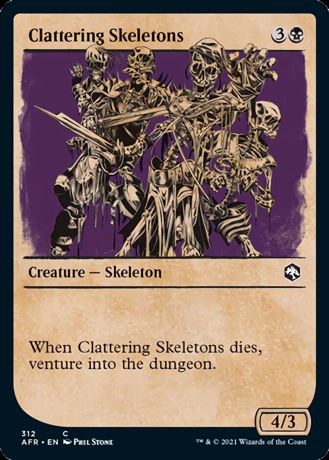 Clattering Skeletons (Showcase) [Dungeons & Dragons: Adventures in the Forgotten Realms] | Rook's Games and More