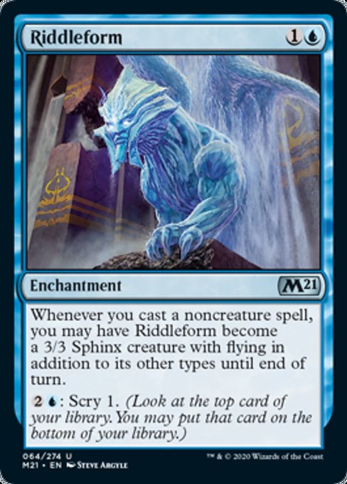 Riddleform [Core Set 2021] | Rook's Games and More