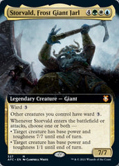 Storvald, Frost Giant Jarl (Extended) [Dungeons & Dragons: Adventures in the Forgotten Realms Commander]
