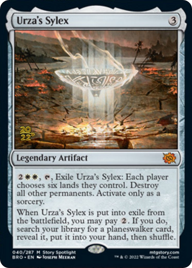 Urza's Sylex [The Brothers' War: Prerelease Promos] | Rook's Games and More