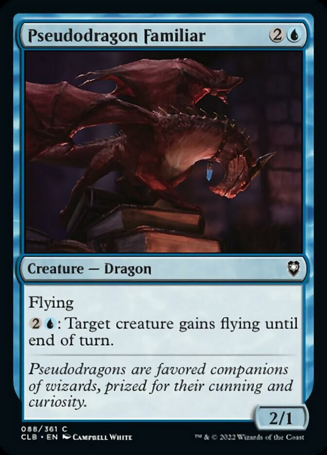 Pseudodragon Familiar [Commander Legends: Battle for Baldur's Gate] | Rook's Games and More