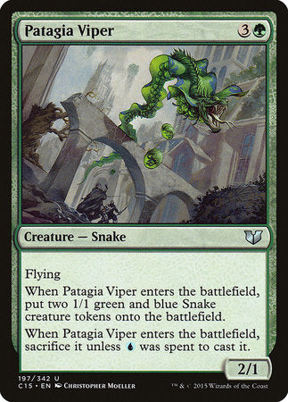 Patagia Viper [Commander 2015] | Rook's Games and More