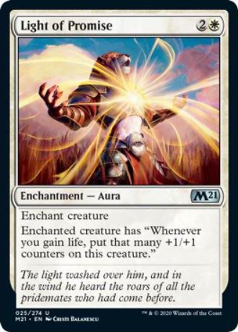 Light of Promise [Core Set 2021] | Rook's Games and More