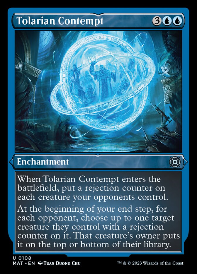 Tolarian Contempt (Foil Etched) [March of the Machine: The Aftermath] | Rook's Games and More