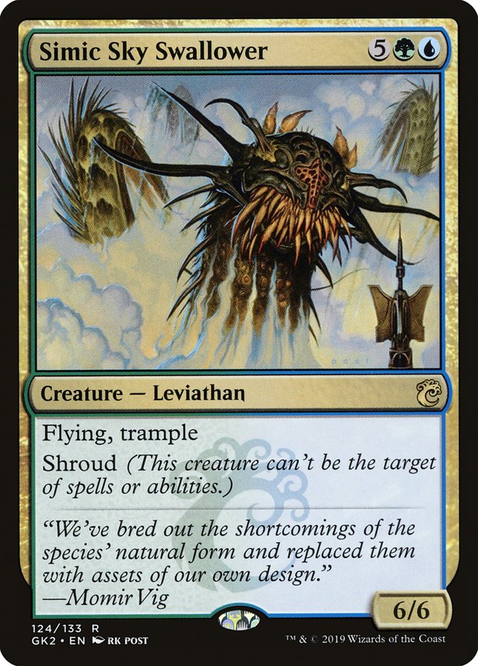 Simic Sky Swallower [Ravnica Allegiance Guild Kit] | Rook's Games and More