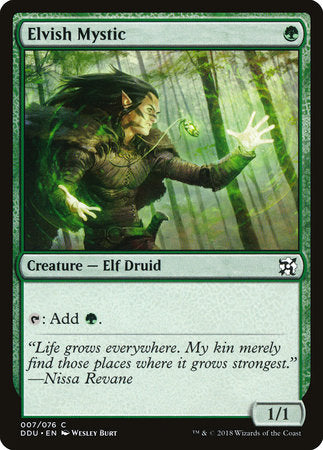 Elvish Mystic [Duel Decks: Elves vs. Inventors] | Rook's Games and More