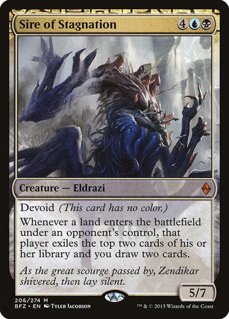 Sire of Stagnation [Battle for Zendikar] | Rook's Games and More