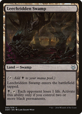 Leechridden Swamp [Duel Decks: Nissa vs. Ob Nixilis] | Rook's Games and More