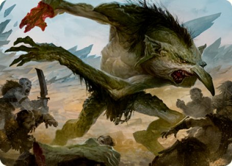 Troll Art Card [Dungeons & Dragons: Adventures in the Forgotten Realms Art Series] | Rook's Games and More