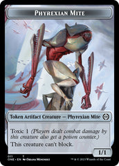 Phyrexian Mite // Phyrexian Insect Double-Sided Token [Phyrexia: All Will Be One Commander Tokens] | Rook's Games and More