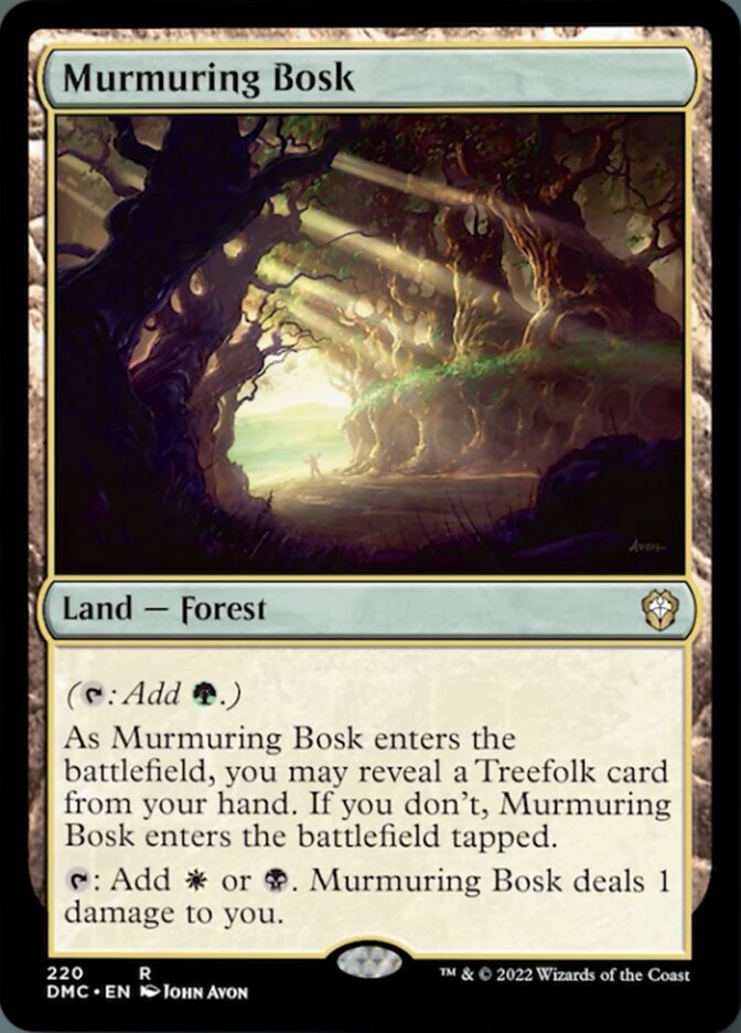 Murmuring Bosk [Dominaria United Commander] | Rook's Games and More