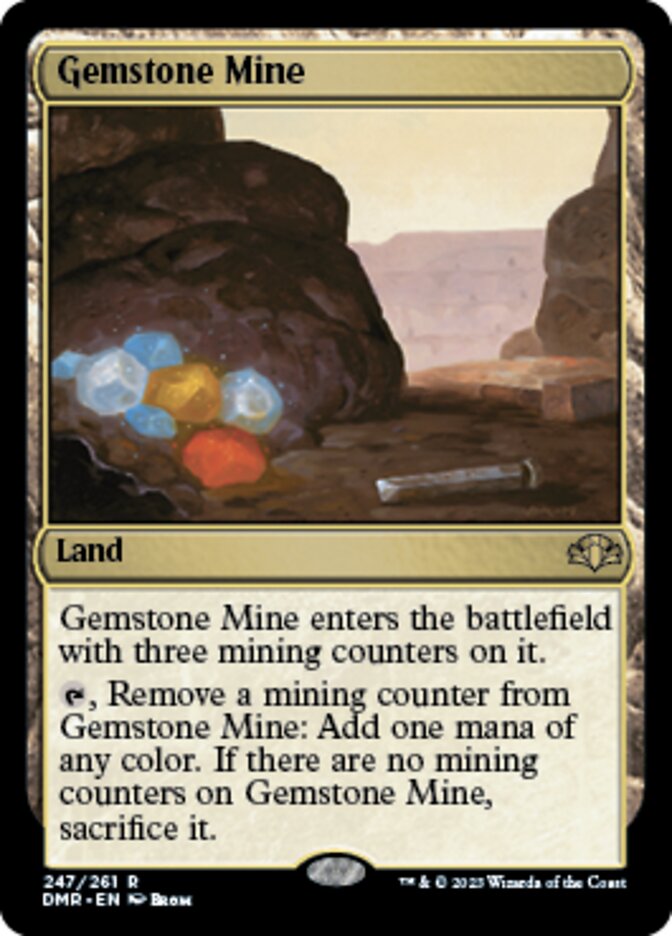 Gemstone Mine [Dominaria Remastered] | Rook's Games and More