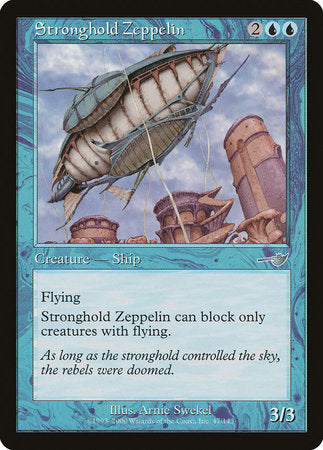 Stronghold Zeppelin [Nemesis] | Rook's Games and More