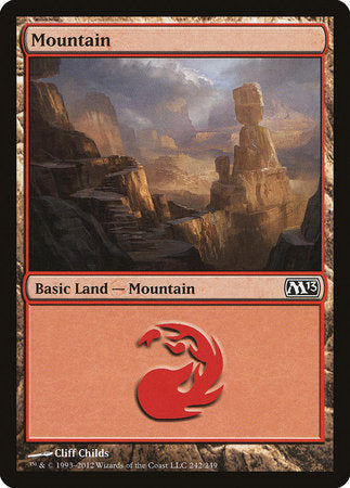 Mountain (242) [Magic 2013] | Rook's Games and More