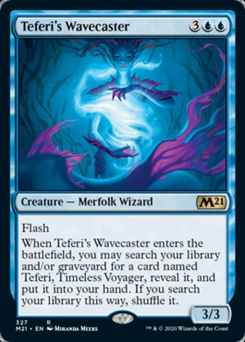 Teferi's Wavecaster [Core Set 2021] | Rook's Games and More