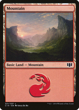 Mountain (331) [Commander 2014] | Rook's Games and More