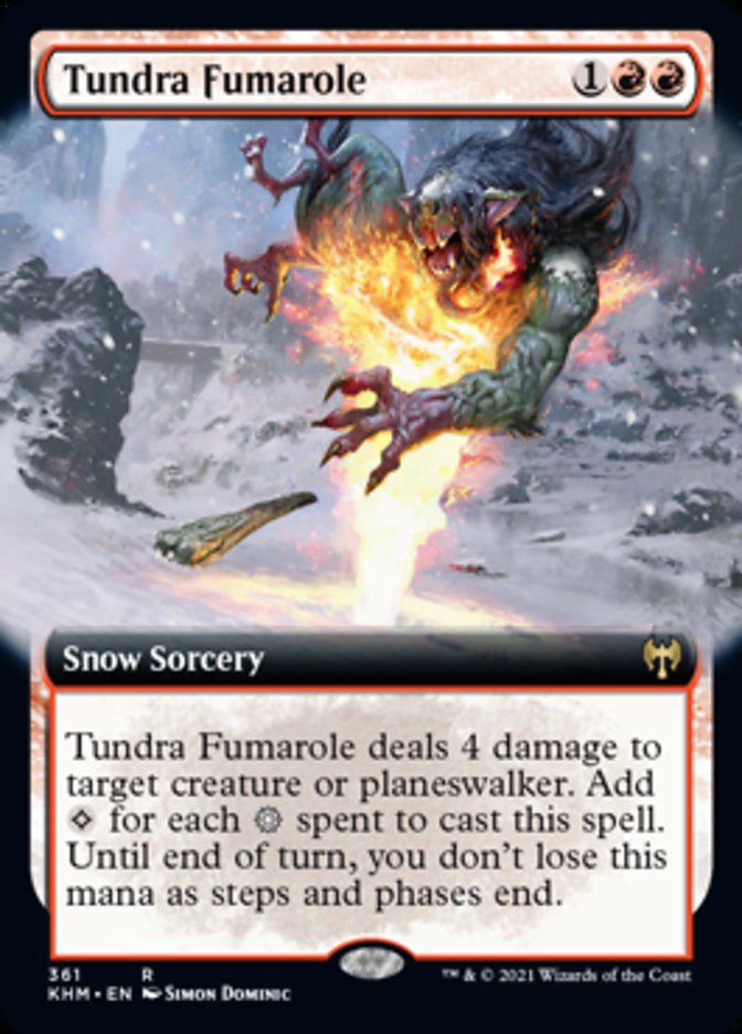 Tundra Fumarole (Extended Art) [Kaldheim] | Rook's Games and More