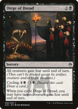 Dirge of Dread [Masters 25] | Rook's Games and More