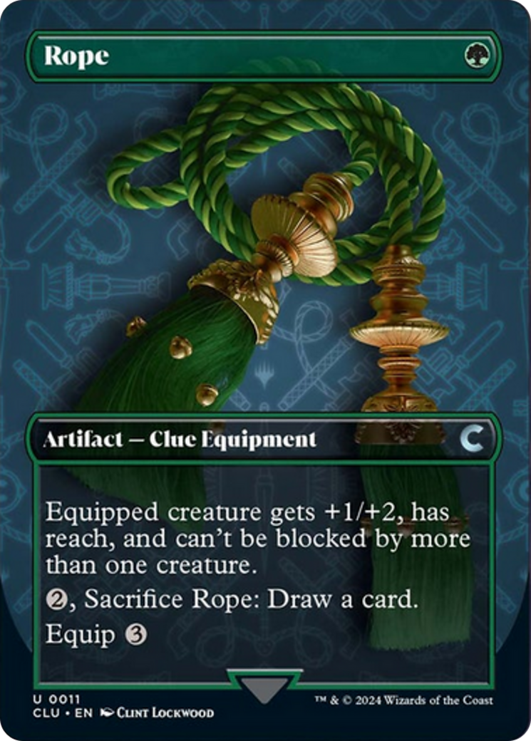 Rope (Borderless) [Ravnica: Clue Edition] | Rook's Games and More