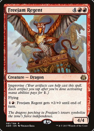 Freejam Regent [Aether Revolt] | Rook's Games and More