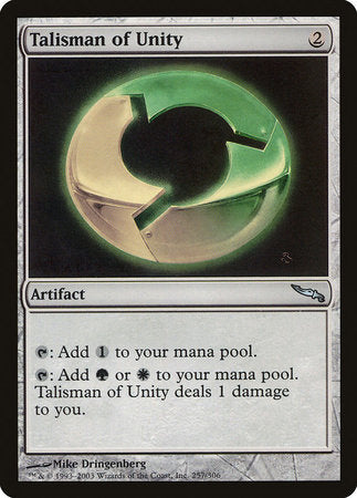 Talisman of Unity [Mirrodin] | Rook's Games and More