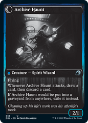 Overwhelmed Archivist // Archive Haunt [Innistrad: Double Feature] | Rook's Games and More