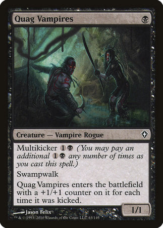 Quag Vampires [Worldwake] | Rook's Games and More