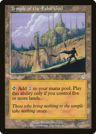 Temple of the False God [Scourge] | Rook's Games and More