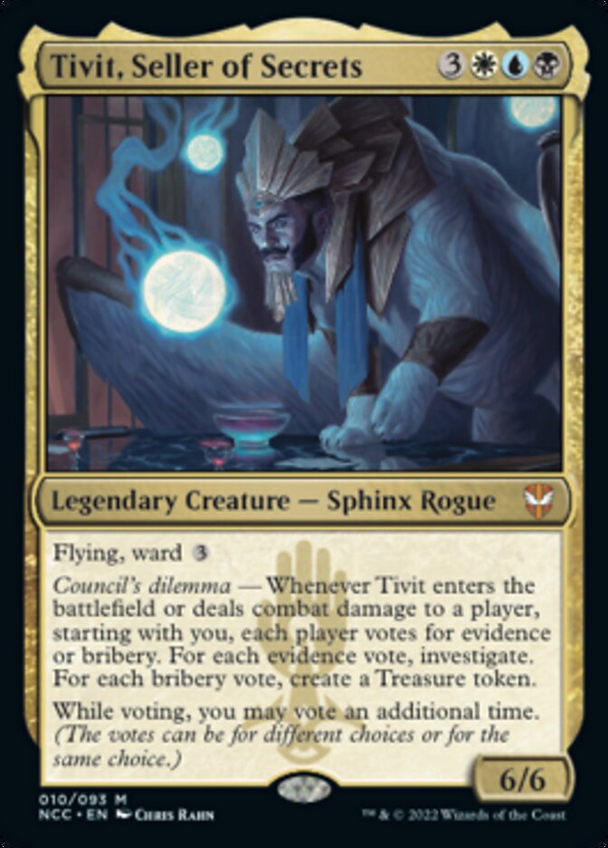 Tivit, Seller of Secrets [Streets of New Capenna Commander] | Rook's Games and More