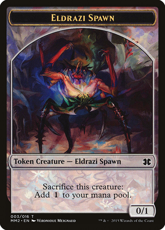 Eldrazi Spawn (003/016) [Modern Masters 2015 Tokens] | Rook's Games and More