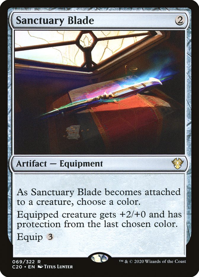 Sanctuary Blade [Commander 2020] | Rook's Games and More