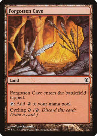 Forgotten Cave [Duel Decks: Izzet vs. Golgari] | Rook's Games and More