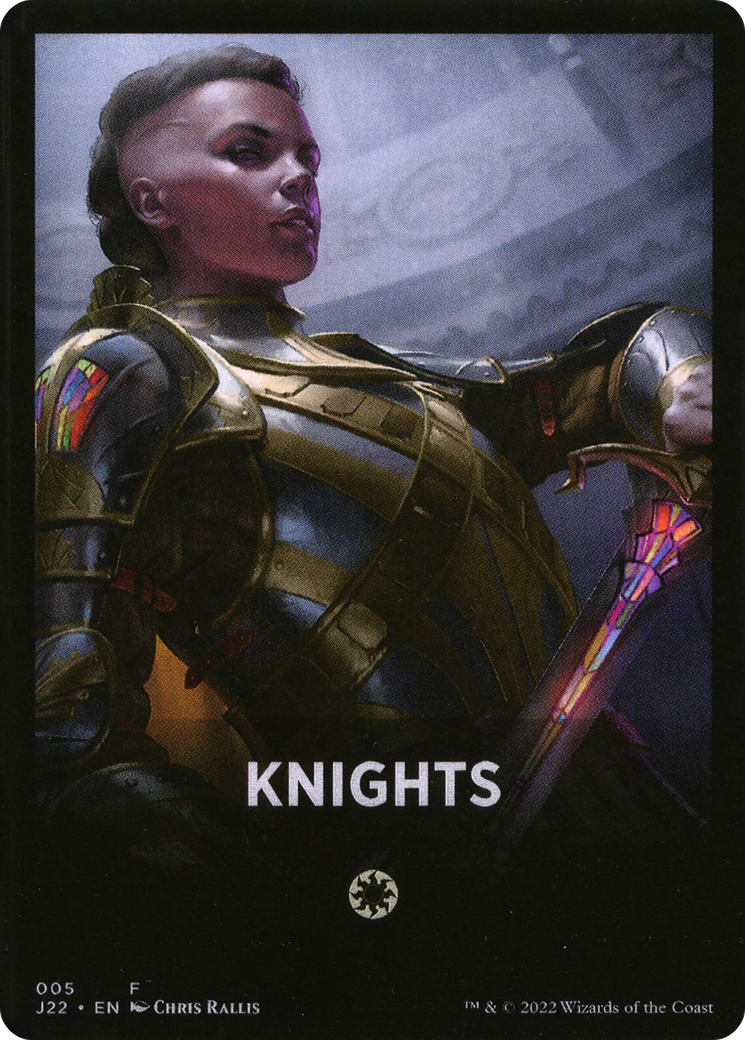 Knights Theme Card [Jumpstart 2022 Front Cards] | Rook's Games and More