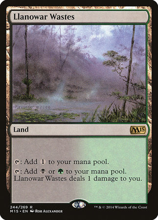 Llanowar Wastes [Magic 2015] | Rook's Games and More