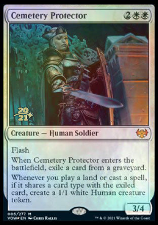 Cemetery Protector [Innistrad: Crimson Vow Prerelease Promos] | Rook's Games and More