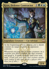 Kros, Defense Contractor [Streets of New Capenna Commander]