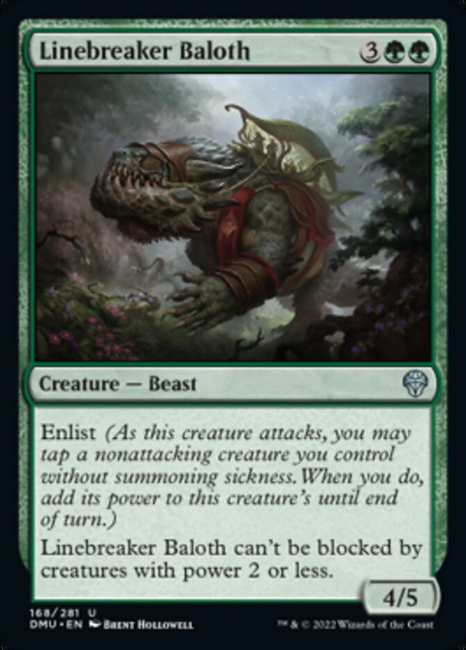 Linebreaker Baloth [Dominaria United] | Rook's Games and More
